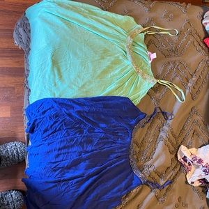 Beaded tank tops